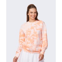 Adult Tie Dye Fleece Crew